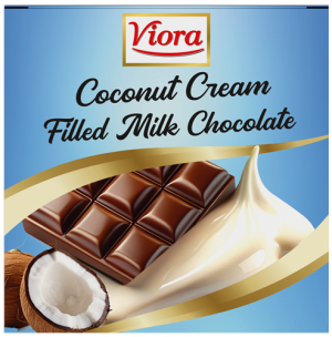 Coconut Cream Filled Milk Chocolate