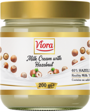 Milk Hazelnut Cream 40% Hazelnut