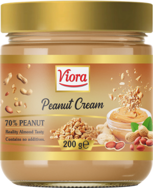Peanut cream 200gr, 70% peanut
