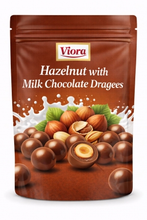 Hazelnut with Milk Chocolate Dragees